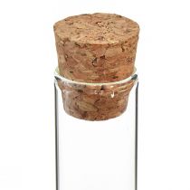 Produkt Probówki dekoracyjne szklane rurki korki mini wazony wys. 13cm