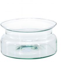 Miska szklana miska dekoracyjna szklana miska do pływania Ø16cm W8cm