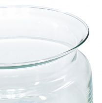Produkt Miska szklana miska dekoracyjna szklana miska do pływania Ø16cm W8cm