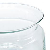 Produkt Miska szklana dekoracyjna miska szklana pływająca miska Ø16cm H8cm