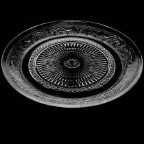 Produkt Talerz szklany antyczny Ø25,5cm W2cm 6szt