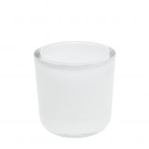 Produkt Garnek szklany Ø7,8cm W8cm biały