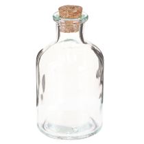 Produkt Wazon szklany Butelki Wazon dekoracyjny z korkiem H10,5cm 8 szt