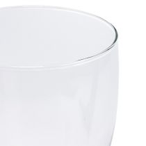 Produkt Szklany wazon Okap przezroczysty Ø13,5 cm W19,5 cm