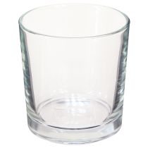 Produkt Wazon szklany cylindryczny wazon stołowy przezroczysty Ø11,5cm wys.12cm