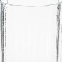 Produkt Wazon Unikalna struktura pasków Nowoczesny design 19cm