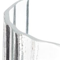 Produkt Wazon Unikalna struktura pasków Nowoczesny design 19cm