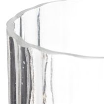 Produkt Wysokiej jakości szklany wazon do dekoracyjnej aranżacji w nowoczesnych domach, 24 cm