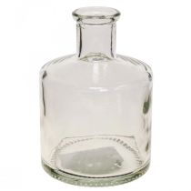 Wazon Szklany Butelki Aptekarskie Deco Szklany Wazon Deco Przezroczysty Ø7cm 6szt