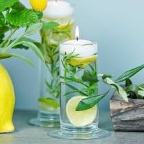 Produkt Wazon szklany z podstawą, przezroczysty, Ø6cm, wys.20cm