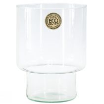 Produkt Wazon szklany z wazonem dekoracyjnym na nóżkach, dekoracja stołu ze szkła Ø15cm W20cm