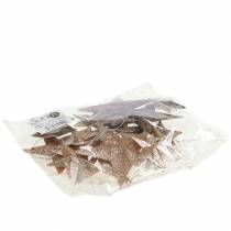 Produkt Brokatowe gwiazdki złote mix 9,5/5cm 18 szt