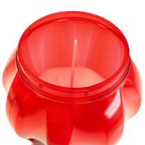 Produkt Znicze nagrobne czerwone znicze żałobne znicze Ø10cm W18cm 4 szt