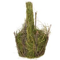 Produkt Koszyk wielkanocny, naturalny wzór, ręcznie robiony koszyk do świątecznej dekoracji domu, 25 cm