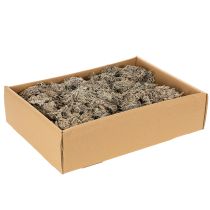 Produkt Mech ozdobny, mech szary do prac rękodzielniczych, 500g