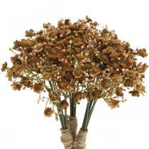 Produkt Gypsophila sztuczny brąz na jesienny bukiet 29,5cm 18p