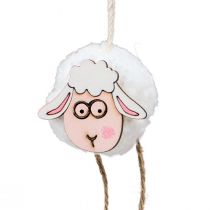 Produkt Dekoracja wisząca wiosenna dekoracja wielkanocna owca zawieszka 10cm 12szt
