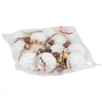 Produkt Wisząca dekoracja wiosenna Dekoracja wielkanocna owca zawieszka 10cm 12 szt