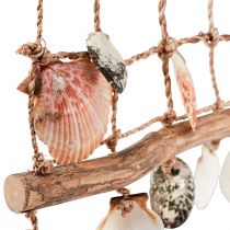 Produkt Dekoracja wisząca muszle do dekoracji morskich sieci rybackich 50x32cm