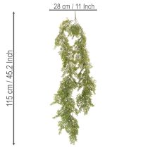 Produkt Girlanda artystyczna z gałązek iglastych, dekoracja stołu i okna, 115 cm