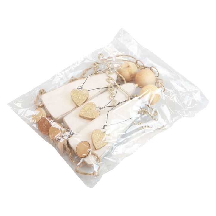 Produkt Zawieszka aniołek Dekoracja świąteczna do zawieszenia wys. 22cm 3 szt