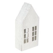Produkt Miniaturowe domki do aranżacji wnętrz i stworzenia atmosfery, bardzo dekoracyjne, ponadczasowy design do domu, 14 cm, 4 sztuki