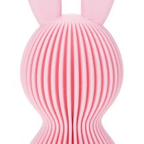 Produkt Dekoracyjny zajączek wielkanocny wykonany z plastiku, w kształcie zajączka, 11 cm, w opakowaniu 4 sztuki.
