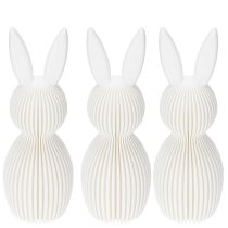 Produkt Dekoracyjna figurka królika o złożonym wyglądzie do nowoczesnych wnętrz, salonu lub biura, 13 cm, 3 sztuki