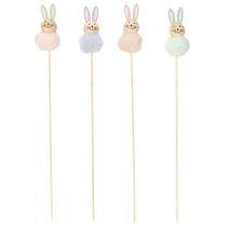 Produkt Puszyste figurki zajączków wielkanocnych na radosne święta wielkanocne, dekoracja pokoju, 34 cm, 12 sztuk