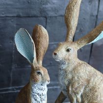 Produkt Dekoracyjna figurka królika do stylowych aranżacji wiosennych i wielkanocnych, 43 cm