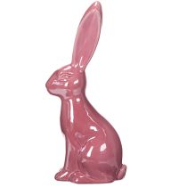 Produkt Wielkanocna ozdoba zając ceramiczna błyszcząca figurka na Wielkanoc i wiosnę 37cm