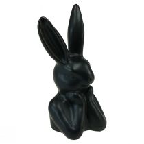 Produkt Królik myślący Popiersie królika czarne 7×6×15cm