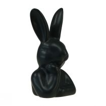 Produkt Królik myślący Mały królik popiersie czarny 6×4×10,5cm
