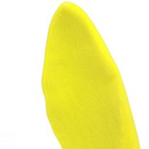 Produkt Ozdoba króliczka uszy żółto-zielona pistacja Wielkanocna na patyku 56cm