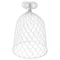 Produkt Dzwonek druciany vintage do dekoracji stołu w stylu rustykalnym, 23 cm