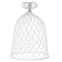 Produkt Dzwonek druciany vintage do dekoracji stołu w stylu rustykalnym, 23 cm