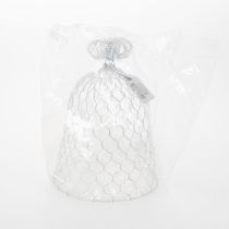 Produkt Dzwonek druciany vintage do dekoracji stołu w stylu rustykalnym, 23 cm