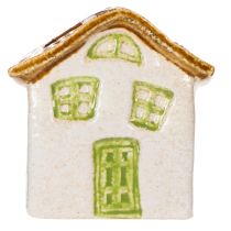 Produkt Ceramiczny domek do sadzenia roślin, styl rustykalny, przytulny klimat, 11 cm