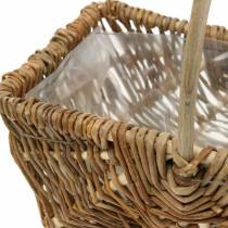 Produkt Kosz uchwyt prostokątny natura 34×26/29×20/24×15cm zestaw 3