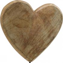 Serce do umieszczenia Walentynki Dekoracja ślubna Dzień matki Drewniana dekoracja H45cm