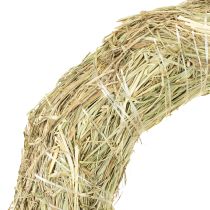 Produkt Wianki z siana, dekoracja stołu, materiał naturalny, Ø 31-32 cm, zestaw 5 szt.