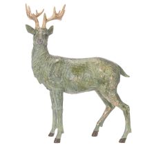 Produkt Figurka jelenia, dekoracyjna, stojąca, szczegółowa, 43 cm