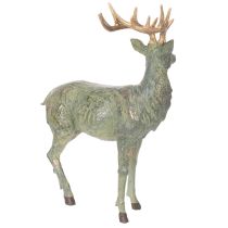 Produkt Figurka jelenia, dekoracyjna, stojąca, szczegółowa, 43 cm
