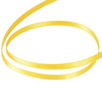 Produkt Wysokiej jakości wstążka prezentowa satynowa żółta wstążka 3mm × 50m