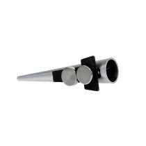 Produkt Przypinka ślubna z magnesem, matowe srebro 7cm