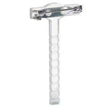 Produkt Spinki ślubne transparentne/srebrne 5 cm 50 szt.