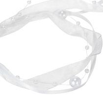 Produkt Wstążka ślubna biała 20mm 5m