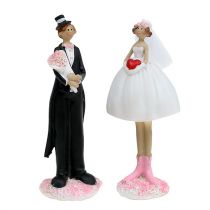 Figurka ślubna Panna Młoda i Pan Młody 13cm 1 para