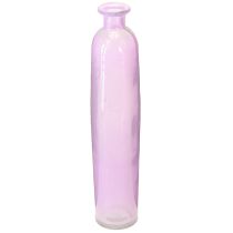 Produkt Wysoki wazon na kwiaty fioletowe butelki szkło dekoracyjne Ø6,5cm H30cm