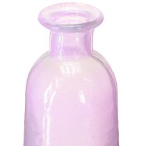 Produkt Wysoki wazon na kwiaty fioletowe butelki szkło dekoracyjne Ø6,5cm H30cm